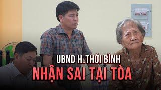 Vụ lão thành cách mạng tố bị chiếm đất: UBND huyện nhận sai tại tòa