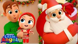  LIVE  Happy Holidays with Little Angel | Christmas Kids Songs & Nursery Rhymes