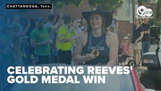 Chattanooga celebrates Olivia Reeves' Olympic gold medal win