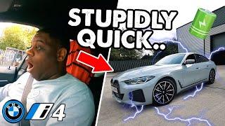 *STUNNED* A FULLY ELECTRIC BMW i4 TAKES ON MY RS3...