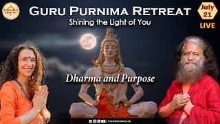 Guru Purnima - A special Guru Puja and Satsang in the presence of HH Pujya Swamiji