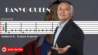 Banyo Queen- Andrew E. INTRO TABS (GUITAR TUTORIAL)