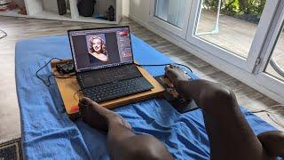 Photoshop N'a Plus De Secrets Pour Abdoulaye Seydi Qui L’utilise Avec Ses Pieds