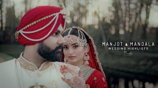 Best Sikh Wedding Highlights In Germany | Hamburg | Manjot & Mandala | 2024 | Dreamfilms