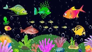 Bedtime Lullabies and Peaceful Fish Animation for Babies to Go to Sleep  by Real Lullaby Music