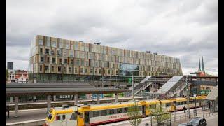 proHolz-Tirol - Holzbaupreis 2023 Auszeichnung | Bahnhof und Rathaus Stadshus Växjö