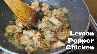 Lemon Pepper Chicken - Best Starter Recipe - ਕਾਲ਼ੀ ਮਿਰਚ ਤੇ ਨਿੰਬੂ ਵਾਲਾ ਚਿਕਨ ( ਮੁਰਗਾ)