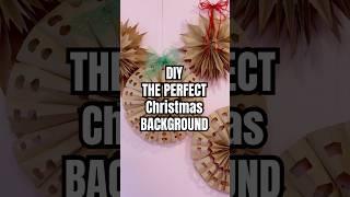 Just paper bags and glue! #easydiy #christmasdecor #diydecor #diychristmasdecor  #holiday decor