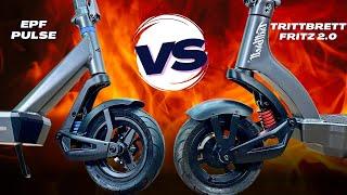 EPF PULSE 2024 vs. FRITZ 2.0  Der große E-Scooter Vergleich #epowerfun #pulse #escooter #neuheit