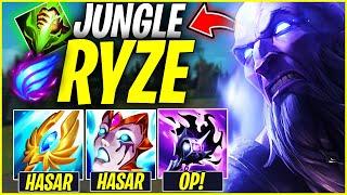 RYZE JUNGLE İLE YÜKSEK ELO MAÇI DOMİNE ETTİM (GERÇEKTEN)