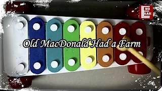 Old MacDonald Had a farm | Xylophone Song | LeNorah