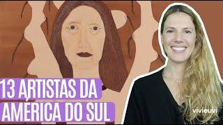 Uma artista de cada país da América do Sul #VIVIEUVI