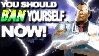 YOU SHOULD BAN YOURSLEF NOW!! | Smash Bros Ultimate Montage | Kazuya Montage