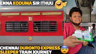 Chennai Duronto Express Sleeper Train journey - Enna koduma ithu | Delhi to Chennai train