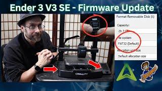 How to Update the Firmware on Creality Ender 3 V3 SE - 3D Printer