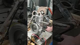 2-stroke IC engine test.