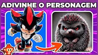  ADIVINHE NA VIDA REAL - EDIÇÃO SONIC  | quantos deles você reconhece? #macaquiz #quiz #sonic3