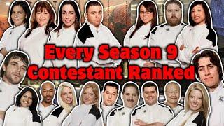 Hell's Kitchen - Ranking EVERY Season 9 Chef