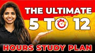 5-12 Hour Study Plan for KCET & PU Boards | Achieve Your Dream Rank with This Strategy!