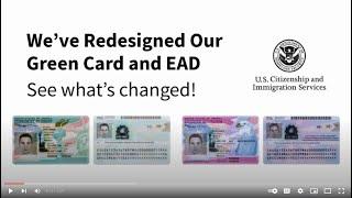 USCIS Unveils New 2023 Green Card and EAD Designs