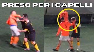 PRESO per i CAPELLI davanti all'ARBITRO 2° PARTITA di COPPA LIGURIA      @Mattew98 @matteogotta