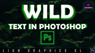 3D TEXT IN PHOTOSHOP | Text Effects in PS Ep.2 | LION GRAPHICS SL