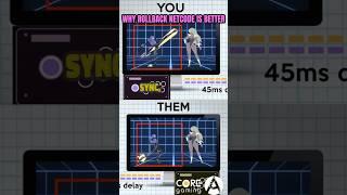 What is a ROLLBACK? Live or die by latency. Core-A #Gaming #FightingGames #FGC #rollback #netcode
