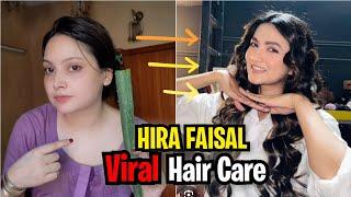 Let's Try Hira Faisal Viral Hair Treatment!