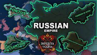 HOI4 Great War Redux Russian Kaiserreich "Imperiya Tsarya" Timelapse