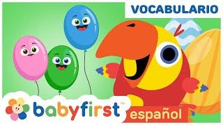 Primeras Palabras para Bebes en Español | Huevos Surpresas con Larry el Loro | Baby First Español