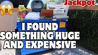 DUMPSTER DIVING - I FOUND SOMETHING HUGE HIDDEN REALLY DEEP AND VALUABLE!! I HIT THE JACKPOT AGAIN