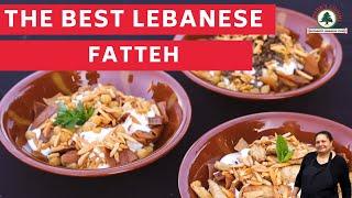 How to make the best Lebanese fatteh// Three different ways