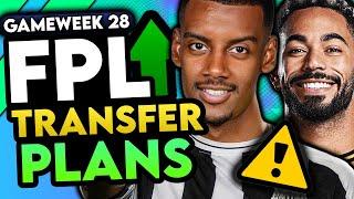 ISAK UPDATE| MY FPL GW28 TRANSFER PLANS | GAMEWEEK 28 | Fantasy Premier League 2024/25