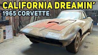 Uncovering California's Hidden Gem a 1965 Corvette PART 1