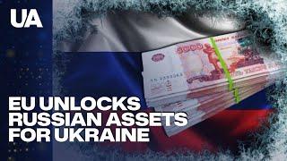 Putin's Hysterical: Frozen Russian Assets Will Fund Ukraine's Defense