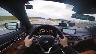 BMW 7 Series 2017 (0-260km/h) POV- Acceleration and Top speed TEST 