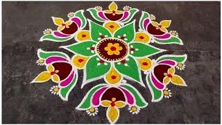 Pongal Special Rangoli Design 2025/ Margazhi / Rangoli / Kolam / Muggulu / New / Sashti Pooja / Easy