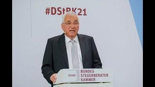 DEUTSCHER STEUERBERATERKONGRESS 2021: Eröffnungsrede von BStBK-Präsident Prof. Dr. Hartmut Schwab