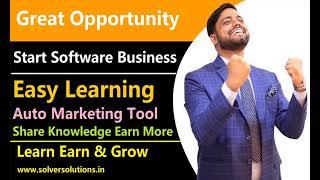 Be Smart Software Business Consultant Genrate Automatic Business worldwide With Solver Whatsapp Wave