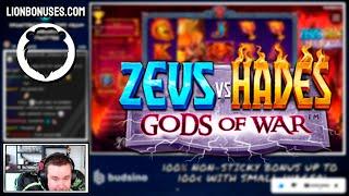 ZEUS VS HADES GODS OF WAR  VERY TASTY LINEHIT!  VIHISLOTS TWITCH STREAM