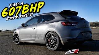 WORLDS FASTEST 100-200 ATTEMPT IN MY STAGE 4 SEAT LEON CUPRA!!