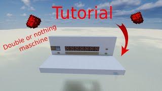 Minecraft Double or nothing Maschine Tutorial Deutsch #minecraft #tutorial