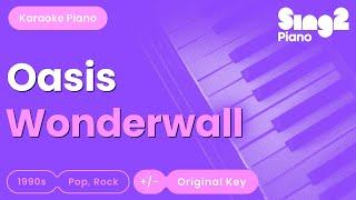 Oasis - Wonderwall (Piano Karaoke)