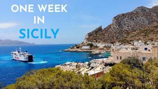 One Week in Sicily: Trapani, Palermo, Levanzo & Erice Travel vlog!