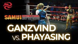 Daria Ganzvind vs. Phayasing Suwan | Samui International Muay Thai Stadium