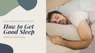 Sleep Hygiene  | How to Get Better Sleep