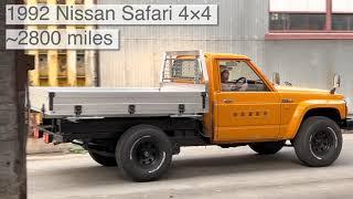 1992 Nissan Safari pickup truck / Ute | SODO Moto Seattle