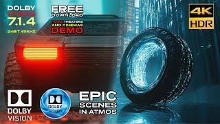 DOLBY ATMOS "Epic Scenes in ATMOS" FREE DOWNLOAD 7.1.4 Demo [4KHDR] Picture the Sound Vol.3