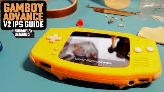 Gameboy Advance IPS V2 Install Guide | FunnyPlaying and HISPEEDIDO