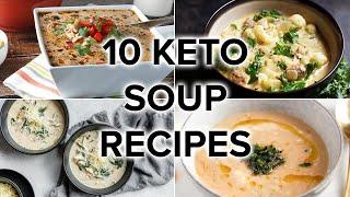 10 Flavor Filled Low-Carb Soup Recipes